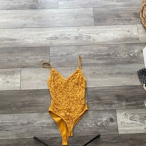 Yellow Bodysuit